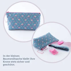 Krone für den Kindergeburtstag, Geburtstagskrone mit Zahlen, Krone 1. Geburtstag, Stoffkrone für Mädchen