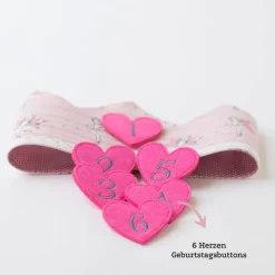 Krone für den Kindergeburtstag, Kindergeburtstagskrone, Geburtstagskrone mit Zahlen, Feen Krone Geburtstag