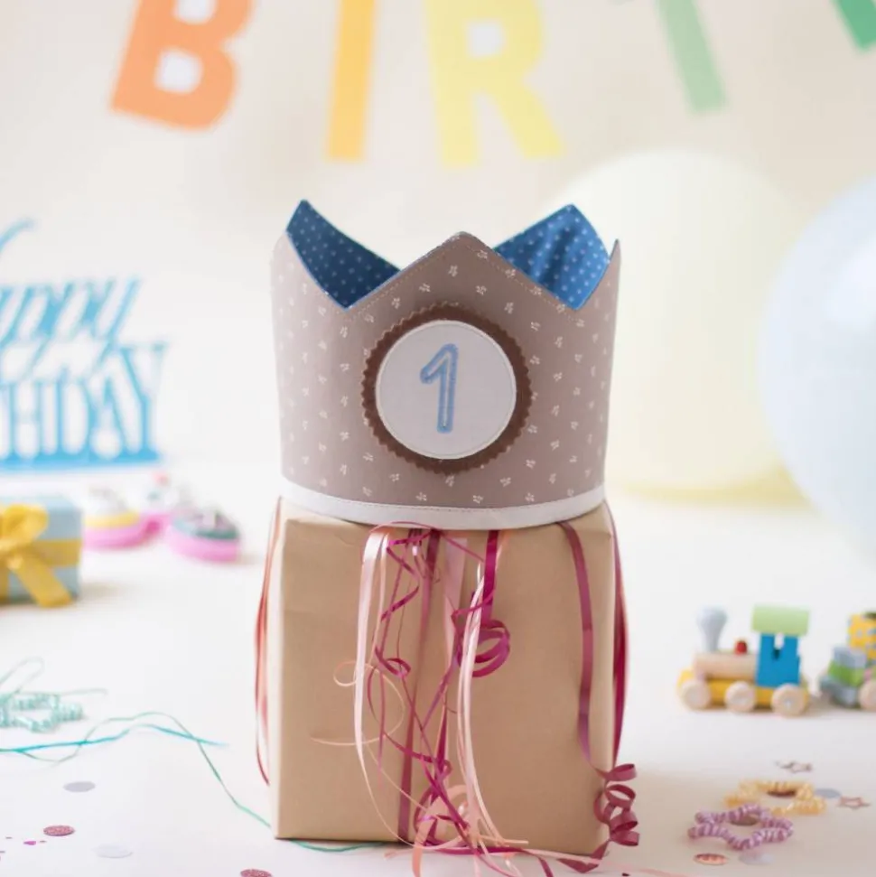 Krone für Kindergeburtstag, Geburtstagskrone mit Zahlen, Kindergeburtstag Krone, Geschenk, gifts for Boys