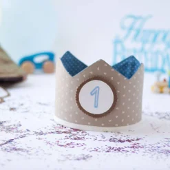 Krone für Kindergeburtstag, Geburtstagskrone mit Zahlen, Kindergeburtstag Krone, Geschenk, gifts for Boys
