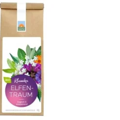 Kräutertee-Mischungen, Geschenkset No. 2:   6 Sorten in Bio-Qualität (3 davon mit Hanf), plastikfrei