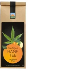 Kräutertee-Mischungen, Geschenkset No. 2:   6 Sorten in Bio-Qualität (3 davon mit Hanf), plastikfrei