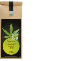 Kräutertee-Mischungen, Geschenkset No. 1:   6 Sorten in Bio-Qualität (3 davon mit Hanf), plastikfrei