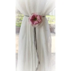 KUNSTBLUME mit Stil, Naturmaterial Wolle, für viele Dekorationsideen, Handmade