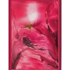 Kunst–Doppelkarte - „Ein schöner Tag beginnt“ - bewusst ohne Textvorgabe - Design Ulrike Kröll.