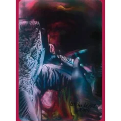 Kunst–Doppelkarte - „Februarstimmung“ - bewusst ohne Textvorgabe - Design  Ulrike Kröll.