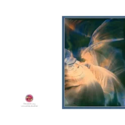 Kunst–Doppelkarte - „Licht und Schatten“ - bewusst ohne Textvorgabe - Design  Ulrike Kröll.