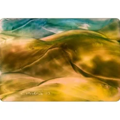 Kunst–Doppelkarte - „Wüstenlandschaft I“ - bewusst ohne Textvorgabe - Design  Ulrike Kröll.