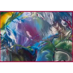 Kunst–Doppelkarte - „Zauberwald 3“ - bewusst ohne Textvorgabe - Design  Ulrike Kröll.