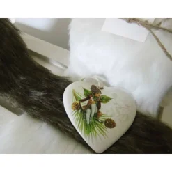 Kunstfellband weiß 12 cm x 2 m – Kuscheliges Dekoband für Weihnachten und Winterzeit, Basteln & Dekorieren