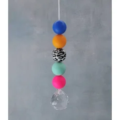 kunterbuntes Abschiedsgeschenk Kindergarten, Dankeschön Erzieherin, Sonnenfänger, Abschiedsgeschenk