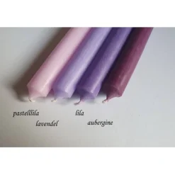 kurze Stabkerzen 10cm lang - 22mm Durchmesser farbig | Geburtstagskerzen