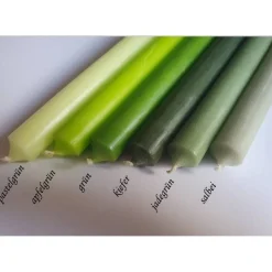 kurze Stabkerzen 10cm lang - 22mm Durchmesser farbig | Geburtstagskerzen