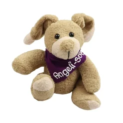 Kuschelhase mit Namen - Kuscheltier Hase personalisiert -Kuscheltier mit Wunschbeschriftung- Ostergeschenk Geschenk