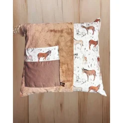 Kuschelkissen für kleine und große Eselsliebhaber mit Tasche