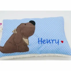 Kuschelkissen  Hund Labrador Retriever  Wunschnamen Taufkissen Geburtskissen - Schmusekissen Kissen mit Namen