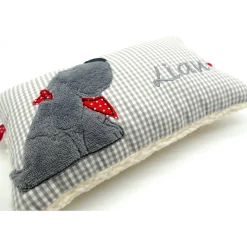 Kuschelkissen  Hund Labrador Retriever  Wunschnamen Taufkissen Geburtskissen - Schmusekissen Kissen mit Namen