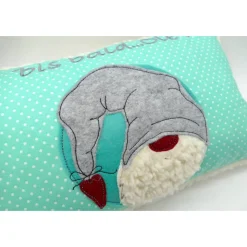 Kuschelkissen Wichtel Tomte Zwerg Rentier Rednose Elch Reh Rudolph Nikolaus - Weihnachten- Kissen mit Namen