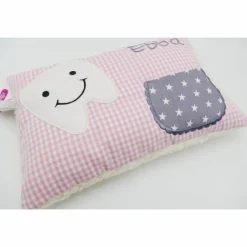 Kuschelkissen  Zahnfeekissen Zahnfee  Wunschnamen Taufkissen Geburtskissen - Schmusekissen Kissen mit Namen