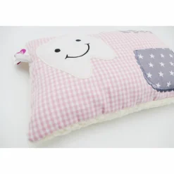 Kuschelkissen  Zahnfeekissen Zahnfee  Wunschnamen Taufkissen Geburtskissen - Schmusekissen Kissen mit Namen