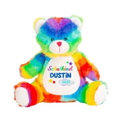 Kuscheltier Schultüte Löwe Teddy Hase Katze Eule Schulanfang Plüschtier personalisiert mit Schulkind Name