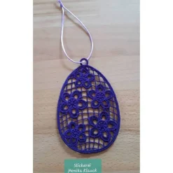 Lace - Ostereier, gestickt
