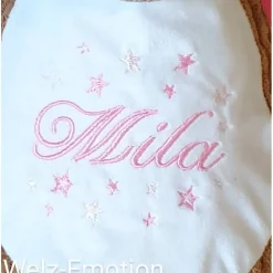 Lama - Kuscheltier individuell bestickt zur Geburt, Taufe, Geburtstag oder weiteren Anlässe