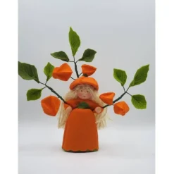 Lampionblume - Physalis  - Blumenkind - Jahreszeitentisch - Waldorf Art- Art.Nr. HE31