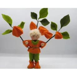 Lampionblume - Physalis  - Blumenkind - Jahreszeitentisch - Waldorf Art- Art.Nr. HE31