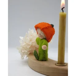 Lampionblume - Physalis - Stecker - Jahreszeitentisch - Geburtstagsring - Stecker - Herbst - Geburtstag - Art.Nr. HE13