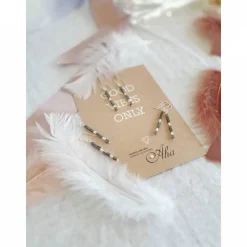 Lange schmale Ohrringe,Hematit, Silber, Perlen, Brautschmuck extravagant, minimalistisch zum Brautkleid, Schmuck zur Hoc