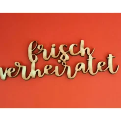 Lasercut Schriftzug 