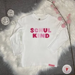 LA-Shirt "Schulkind" Gr.122/128 * Optional mit Wunschnamen