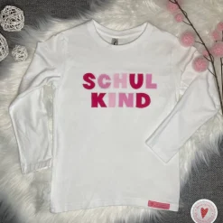 LA-Shirt "Schulkind" Gr.122/128 * Optional mit Wunschnamen