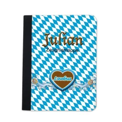 Lausbua Zeugnismappe personalisiert | Zeugnismappe Jungen | Zeugnismappe mit Namen | Urkundenmappe Bayrisch