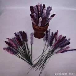 Lavendel gehäkelt