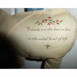 Lavendel Glücksschwein 'Bacon', Geschenk Silvester, Neujahr