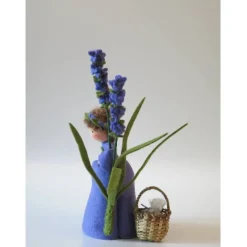 Lavendel Mädchen - Blumenkind - Jahreszeitentisch - Waldorf Art - Art.Nr.SO29