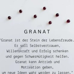 Lebensfreude für das Schulkind | Fensterdeko mit Granat | Geschenke zur Einschulung | Glücksbringer Schultüte