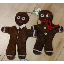 Lebkuchenmännchen handgefilzte Deko
