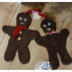 Lebkuchenmännchen handgefilzte Deko