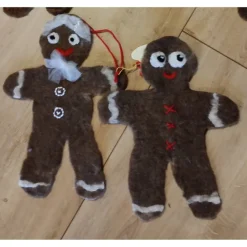 Lebkuchenmännchen handgefilzte Deko