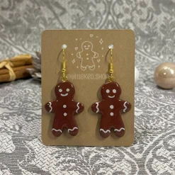 Lebkuchenmännchen Ohrringe | handgemacht | Fimo | Weihnachten