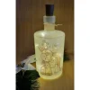 LED Flasche "Rentier und Schneemann"