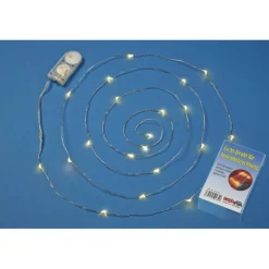 LED Leuchtdraht, warmes Licht, 20 Leuchtpunkte