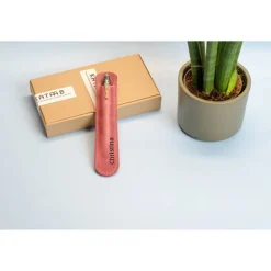 Lederetui für einen Kugelschreiber mit Gravur. Personalisiertes Stiftetui aus Leder. Leder Stifthülle mit Namen Gravur.G