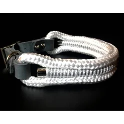 Leine Halsband Set für Hochzeit mit Blüte, sehr edel