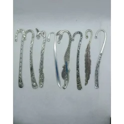 Lesezeichen mit  Glasperlen, 12 cm , s. Foto