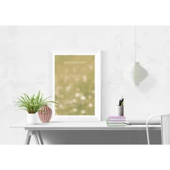 Lettering Poster mit dem Schriftzug 