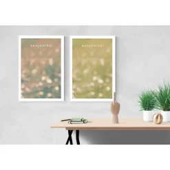 Lettering Poster mit dem Schriftzug 